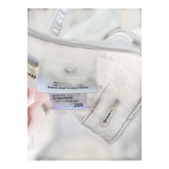 AG (Adriano Goldschmied) Tristan khaki pants tailored trouser pant 29R - Picture 9 of 10